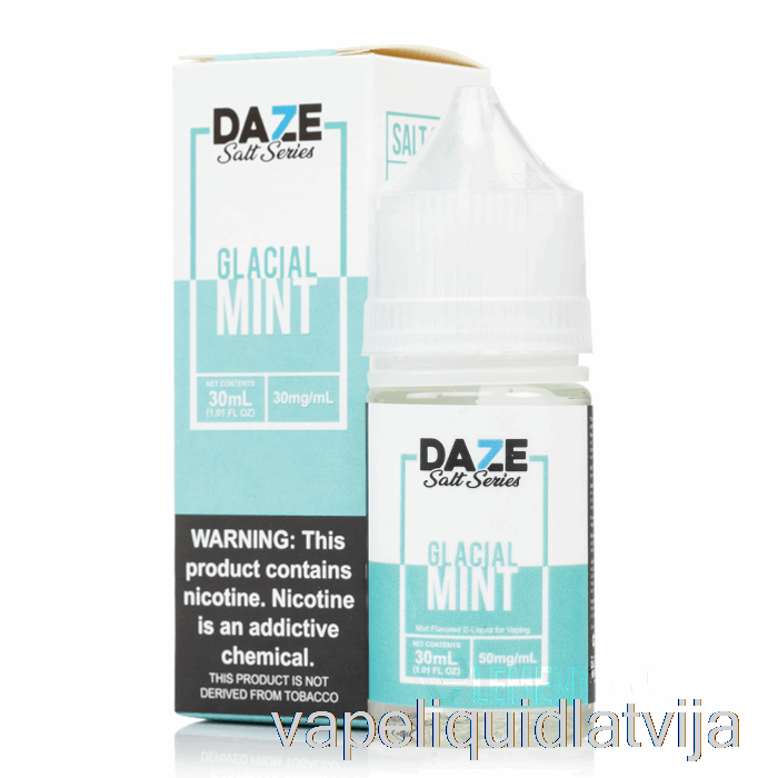 Ledāju Piparmētra - 7 Daze Sāls - 30ml 30mg Vape šķidrums